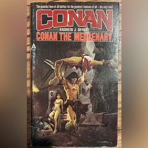 Conan the Mercenary Paperback Book